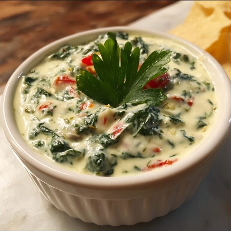 Creamy Spinach and Cheese Dip Recipe