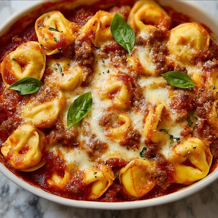Meat Lovers Pizza Tortellini Recipe