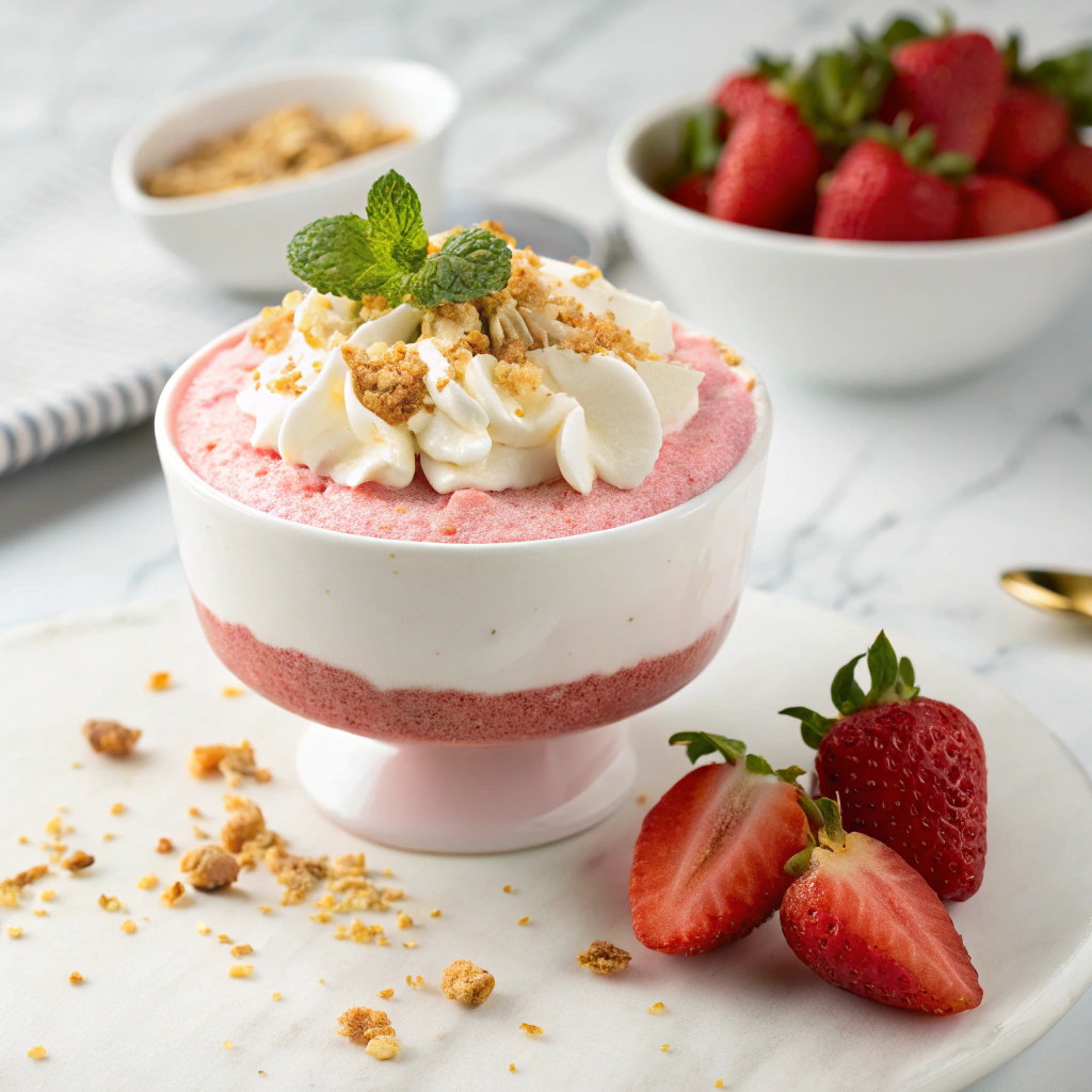 Strawberry Shortcake Dessert Dip Recipe - Recipe Image