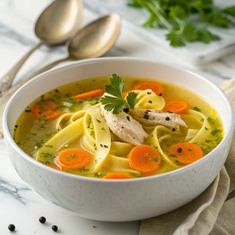 Homestyle Chicken Noodle Soup Recipe