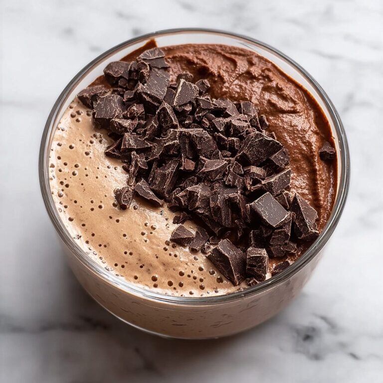 Protein Pudding with Chocolate or Vanilla Flavors and Toppings Recipe