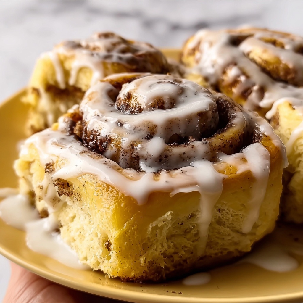 Banana Bread Cinnamon Rolls with Cream Cheese Icing Recipe - Recipe Image