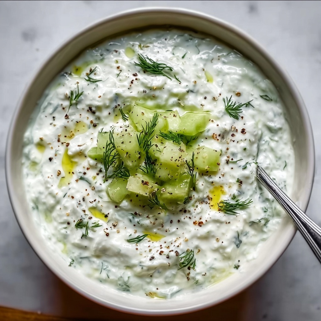 Cacik (Turkish Yogurt & Cucumber) Recipe - Recipe Image