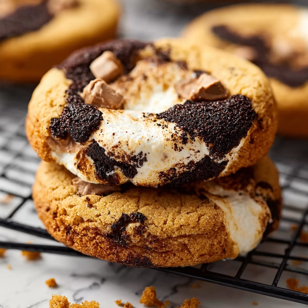 Toasted Milk Marble Cookies Recipe - Recipe Image