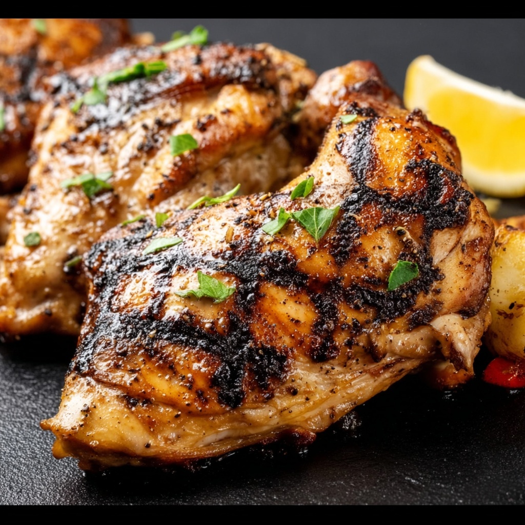 Marinated Grilled Chicken Recipe - Recipe Image