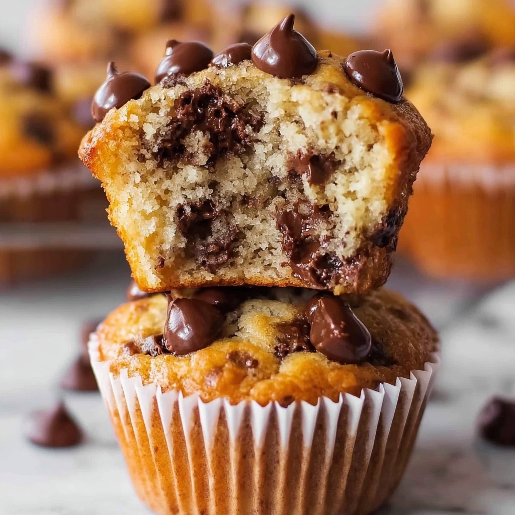 Banana Chocolate Chip Muffins Recipe - Recipe Image