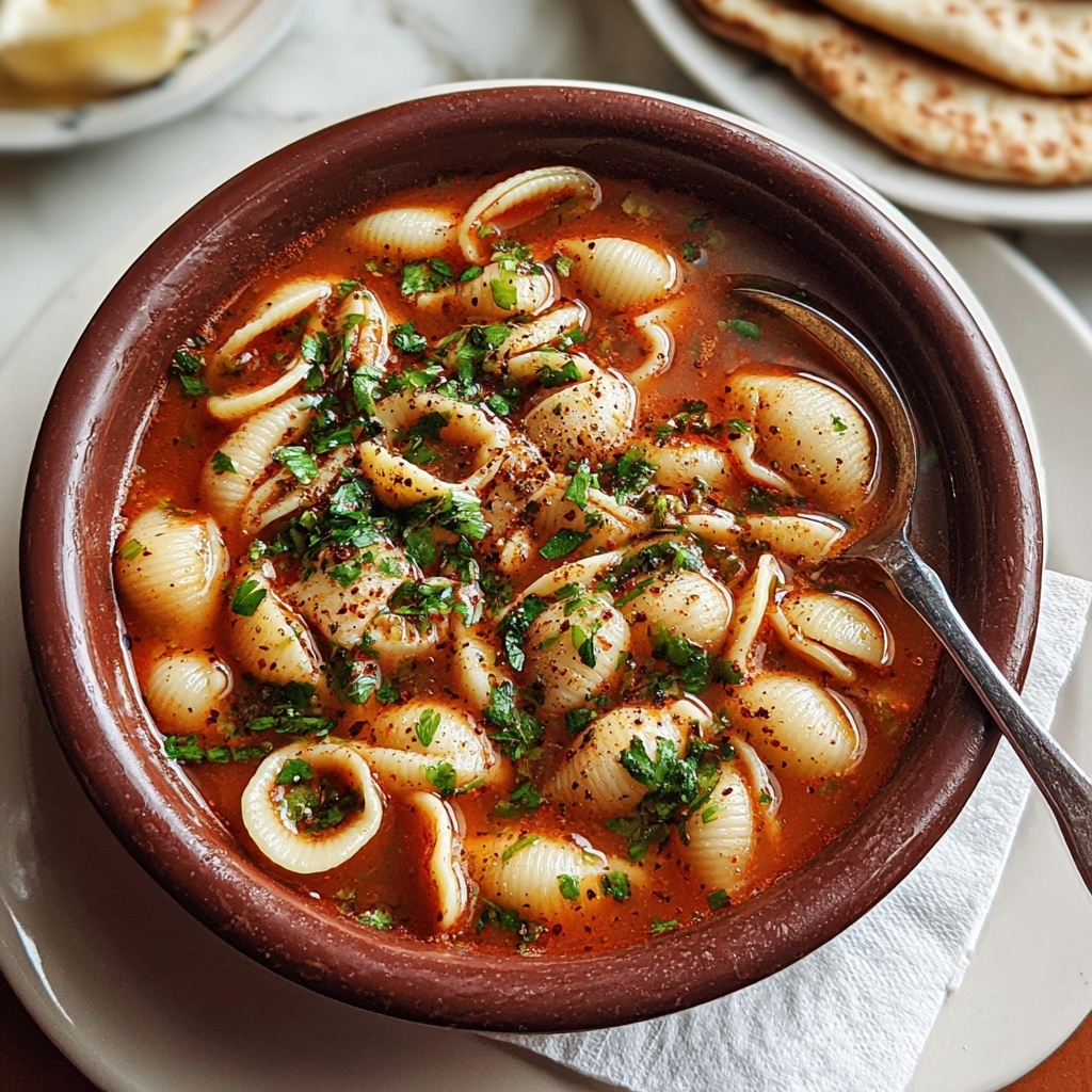 Mexican Sopa de Conchas Recipe - Recipe Image