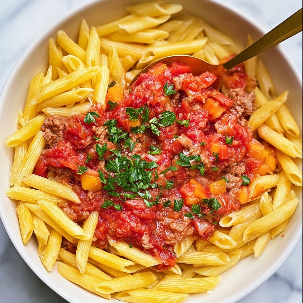 Sloppy Joe Pasta Recipe - Recipe Image