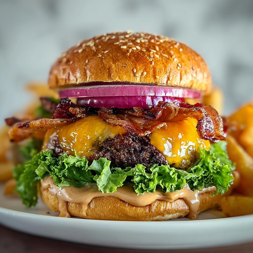 Hangover Burger Recipe - Recipe Image