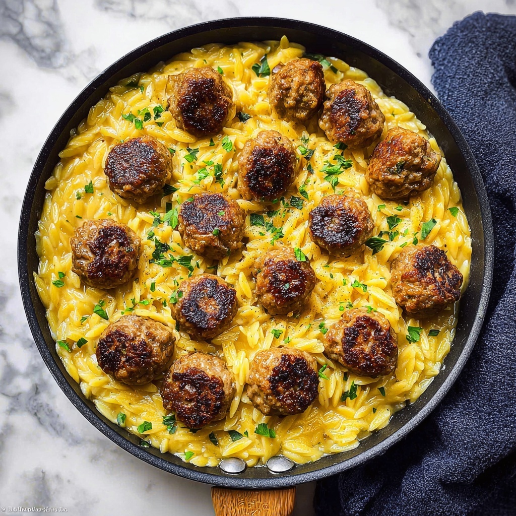 One Pan Chicken Meatballs in Marinara with Mozzarella Recipe - Recipe Image