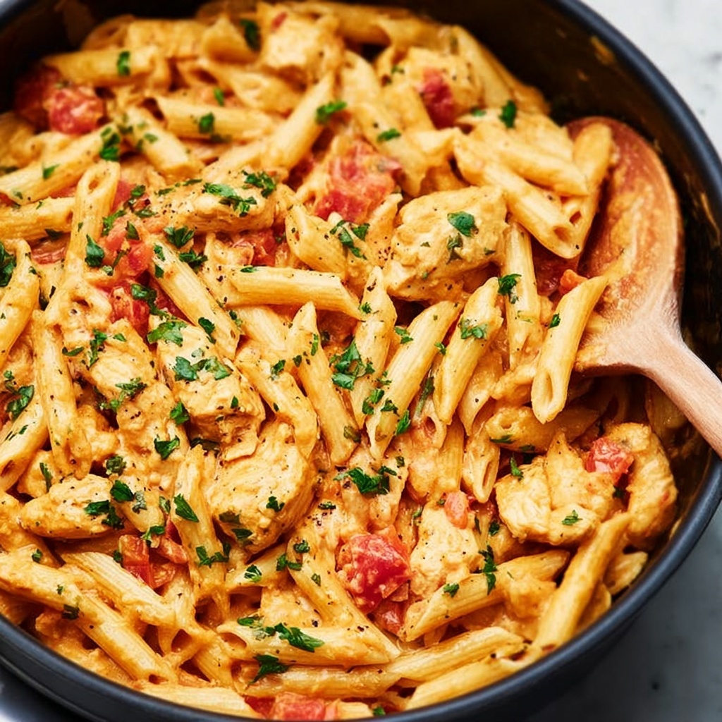 Cashew Cream Cajun Chicken Pasta Recipe - Recipe Image