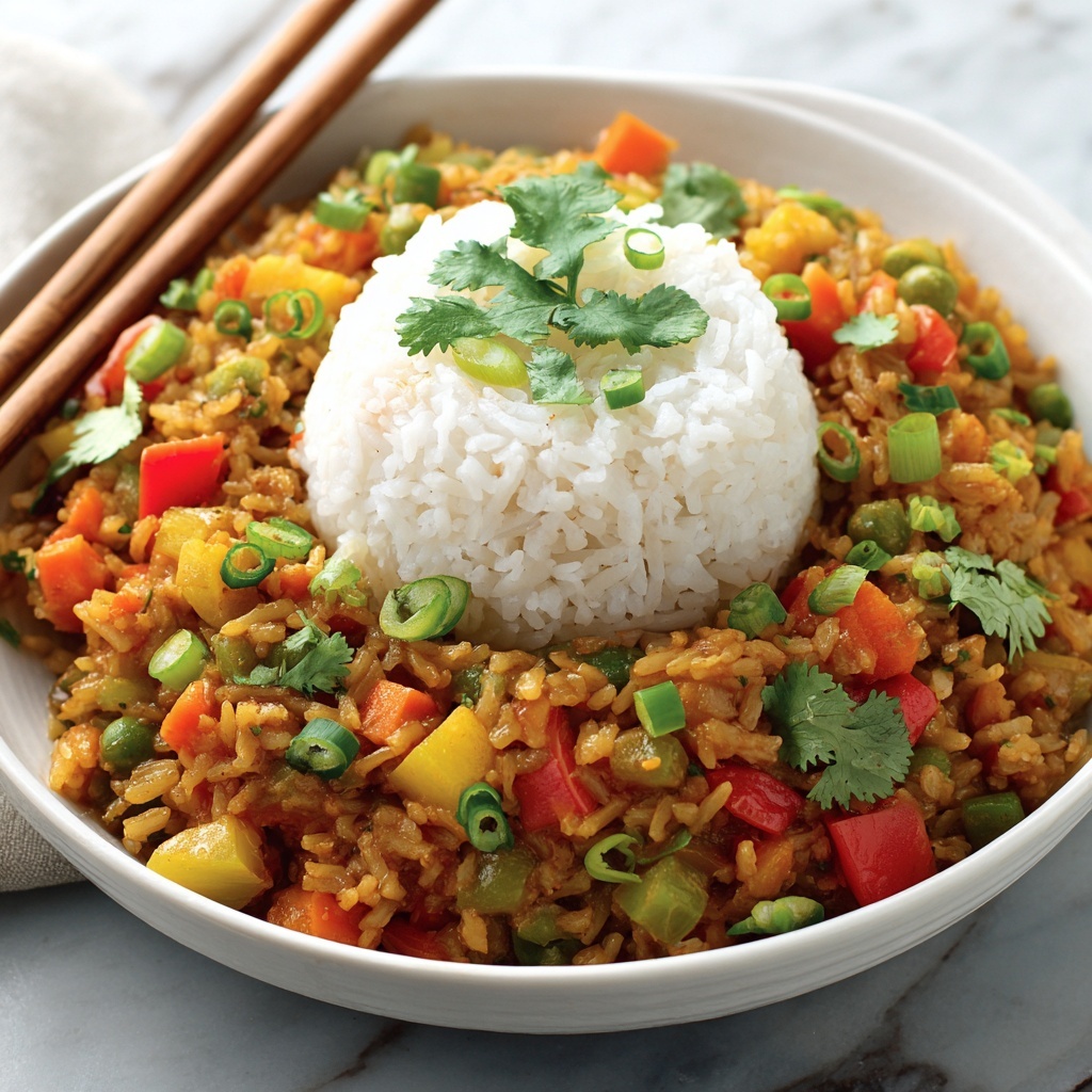 Vegetable Jambalaya with Rice Recipe - Recipe Image