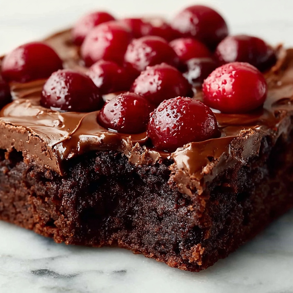 Cherry Chocolate Cake Recipe - Recipe Image