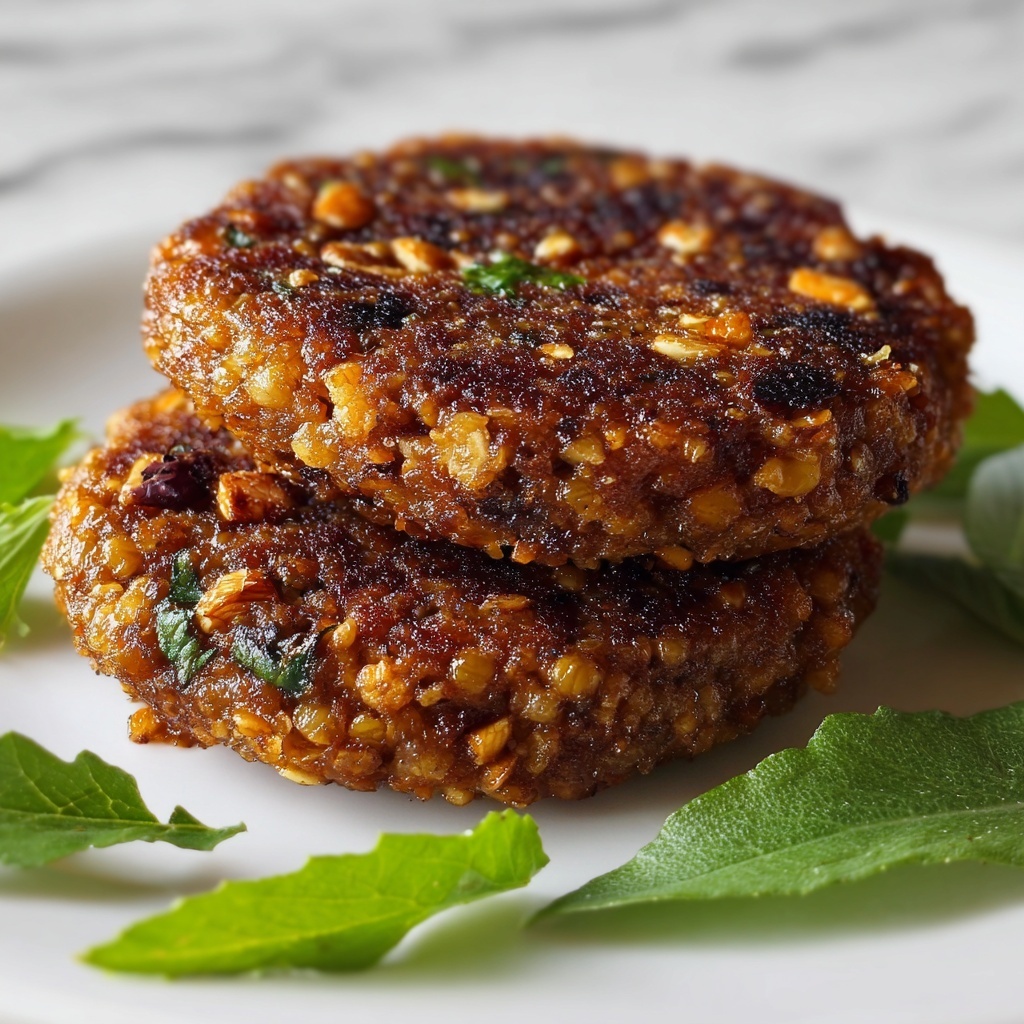 Vegan Breakfast Sausage Patties Recipe - Recipe Image