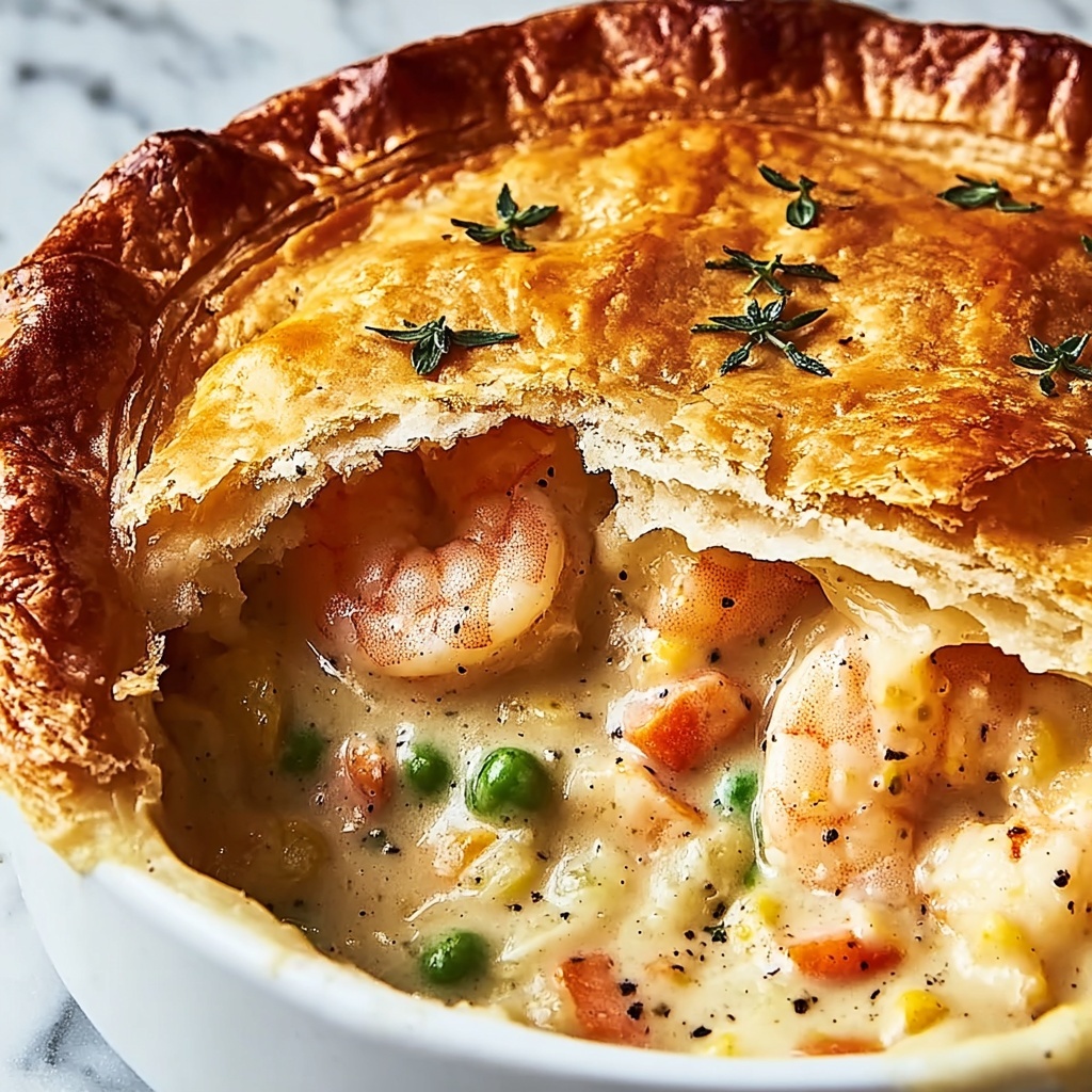 Cheddar Bay Biscuit Seafood Pot Pie Recipe - Recipe Image