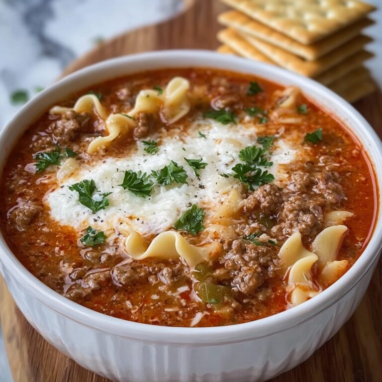 Crock Pot Lasagna Soup Recipe