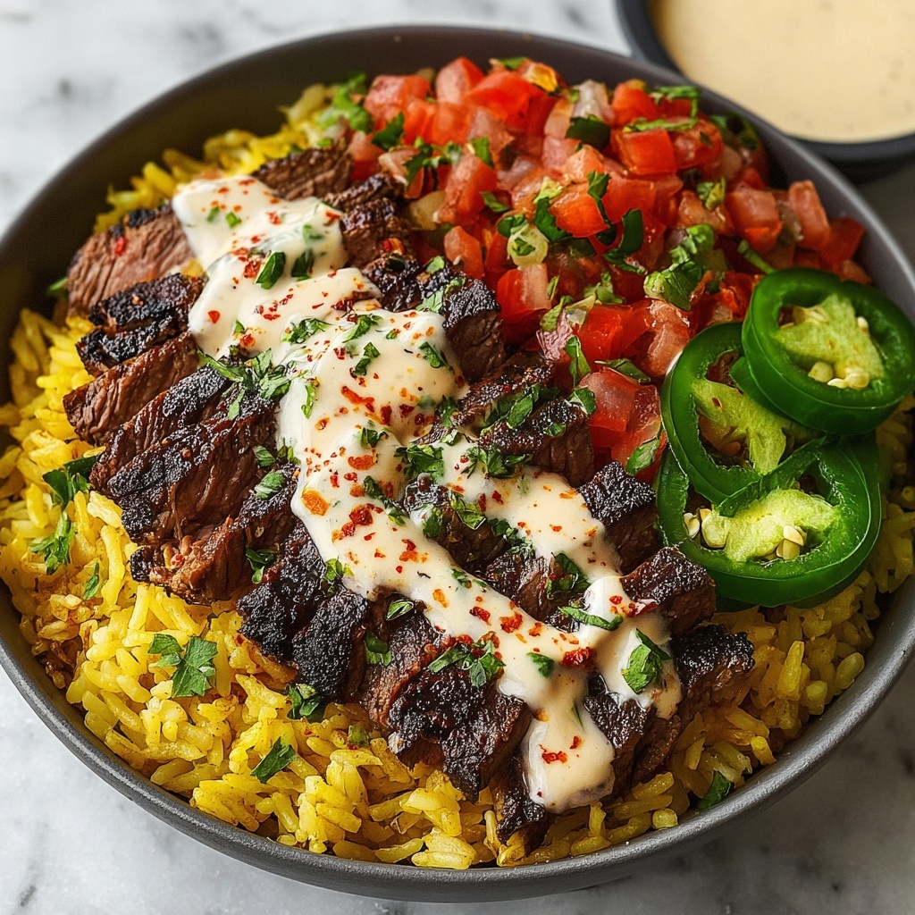 Steak & Queso Rice Recipe - Recipe Image