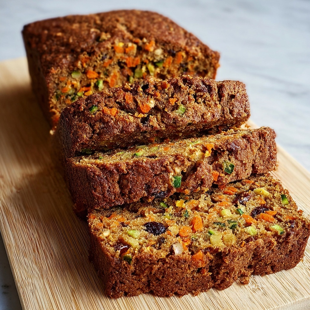 Spiced Zucchini Carrot Bread Recipe - Recipe Image