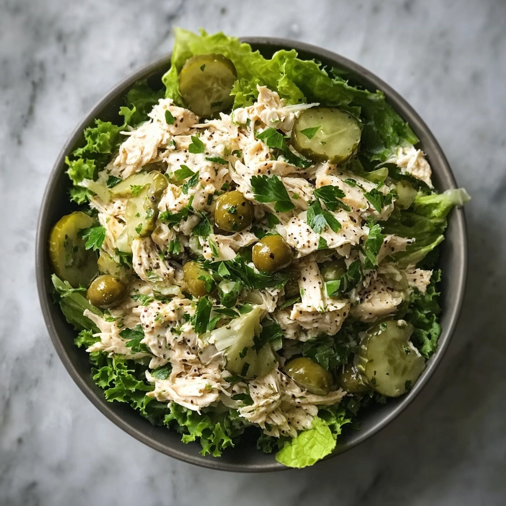 Dill Pickle Chicken Salad Recipe - Recipe Image
