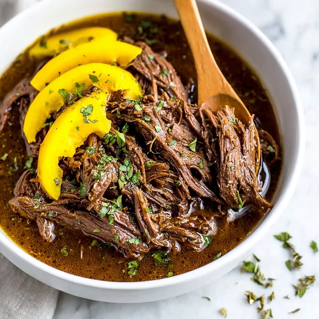 Crock Pot Italian Beef Sandwiches Recipe - Recipe Image