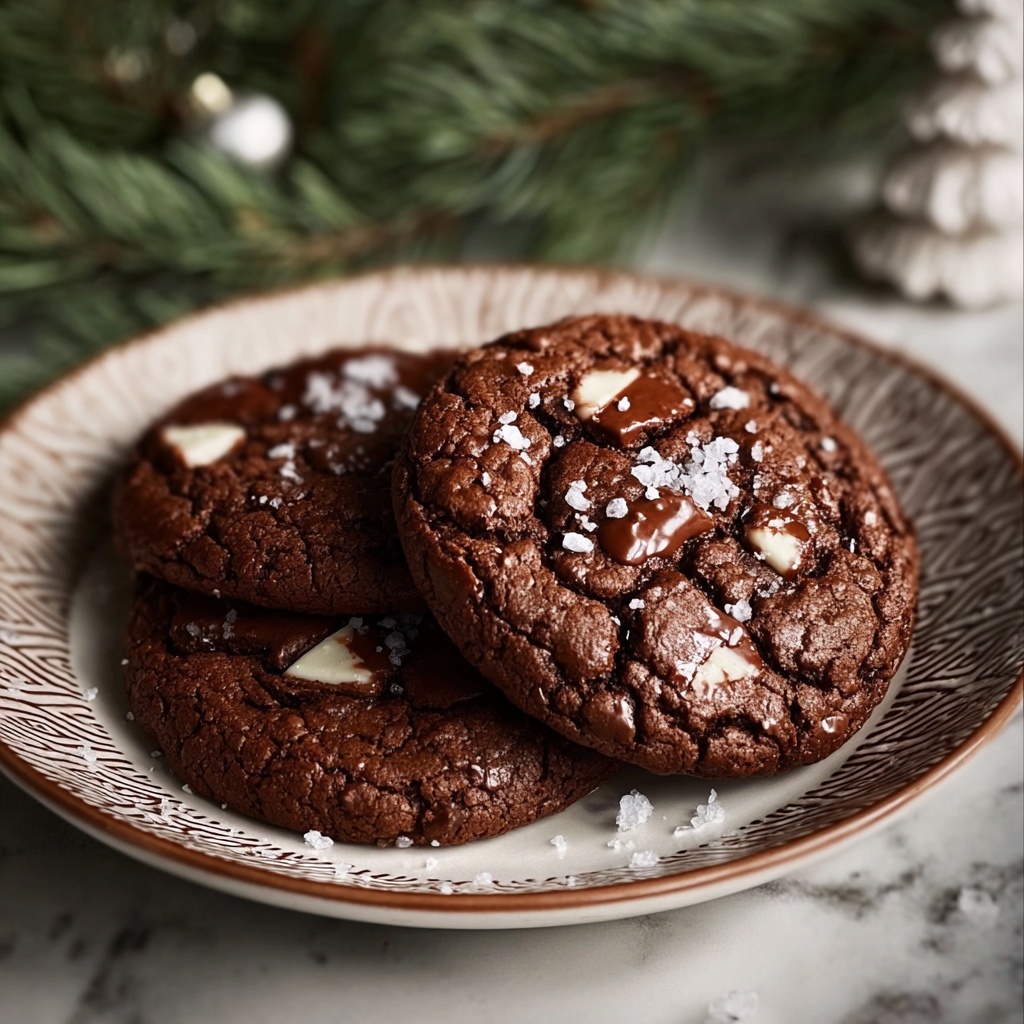 Hot Chocolate Cookies with Marshmallow Filling Recipe - Recipe Image