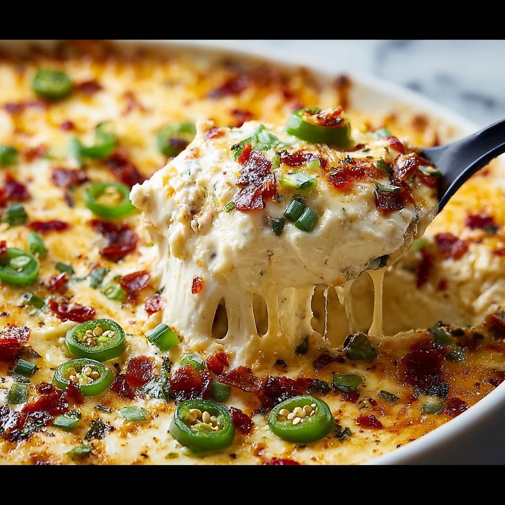 Jalapeño Popper Dip with Ground Beef Recipe - Recipe Image
