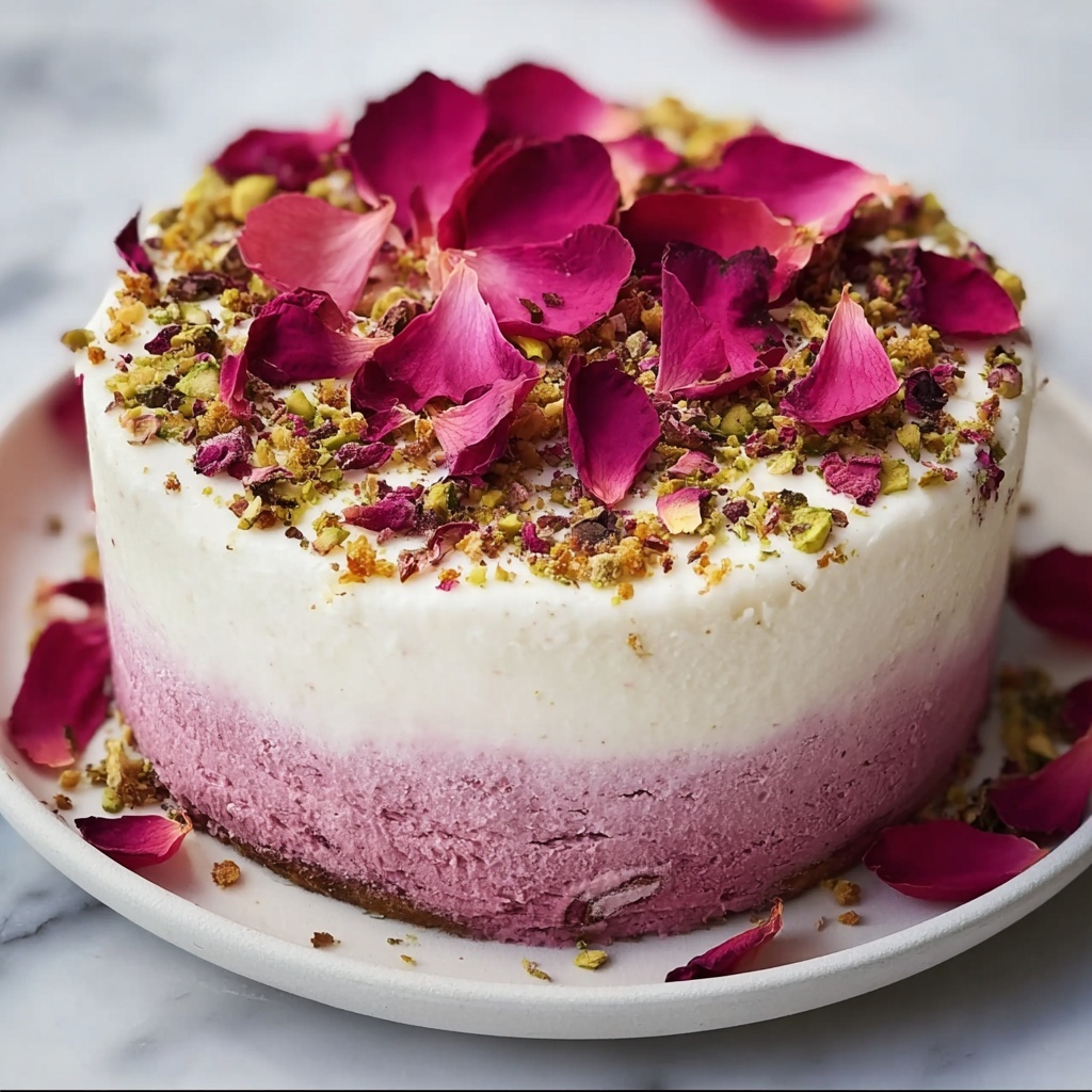 Rose Milk Cake Recipe - Recipe Image