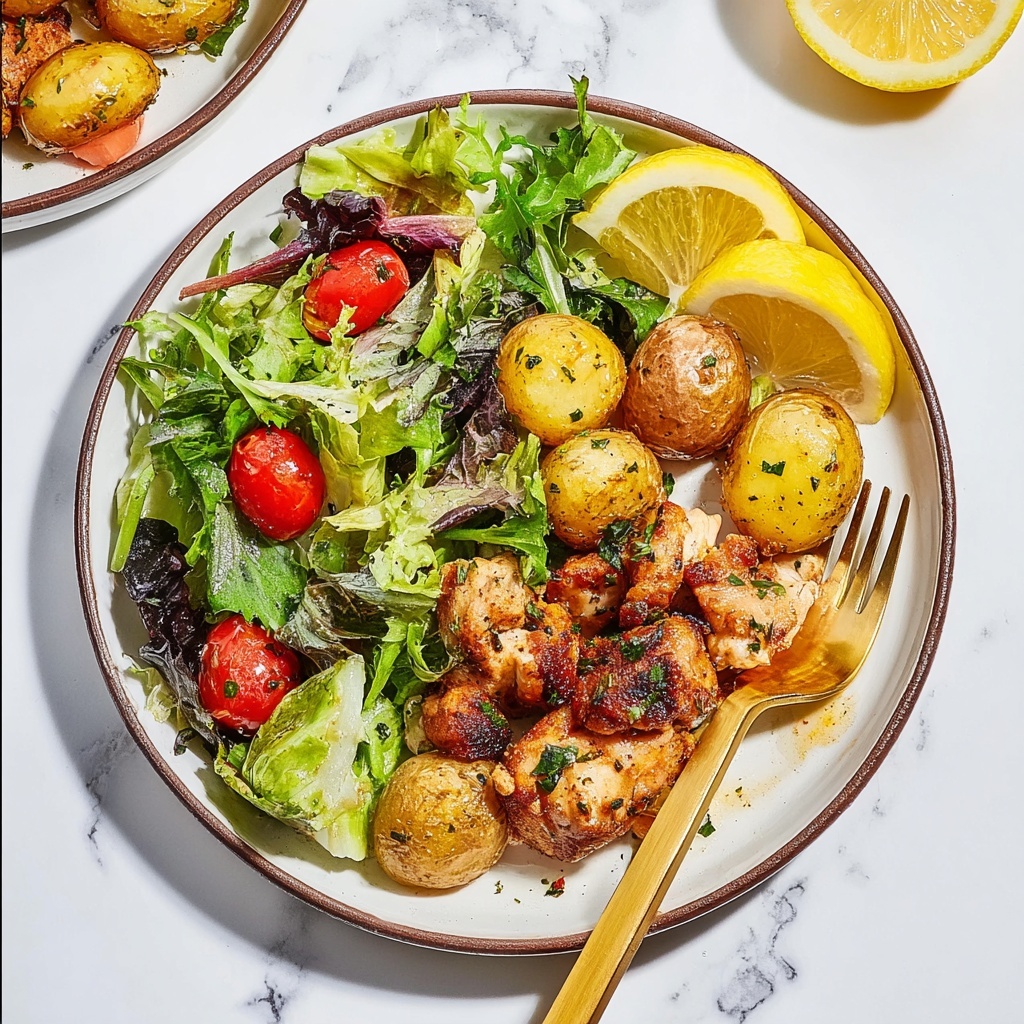 Garlic Chicken Potato Skillet (Country Style) Recipe - Recipe Image