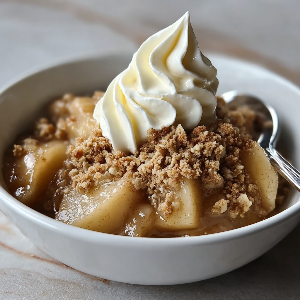 Classic Apple Crisp with Oats and Cinnamon Recipe - Recipe Image