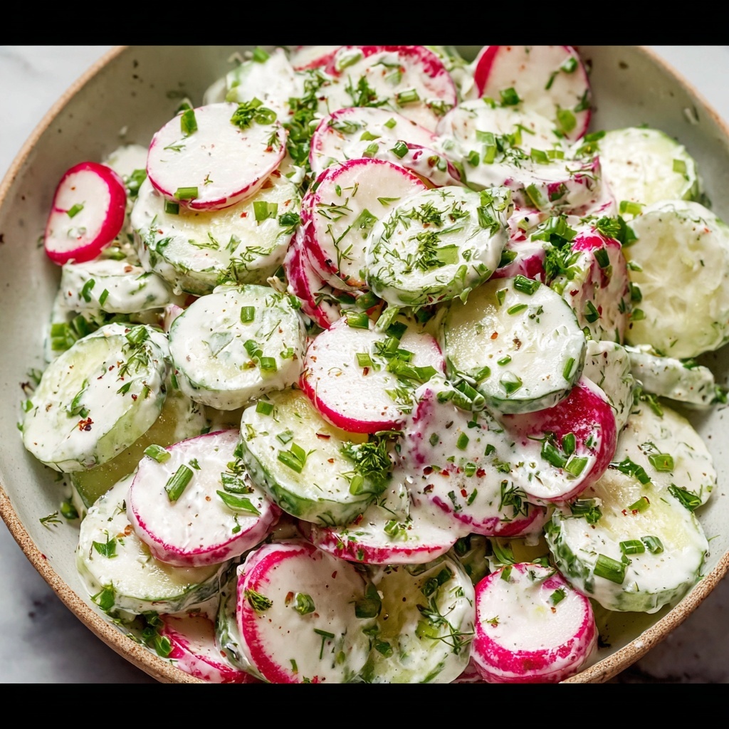 Cucumber Radish Salad Recipe - Recipe Image
