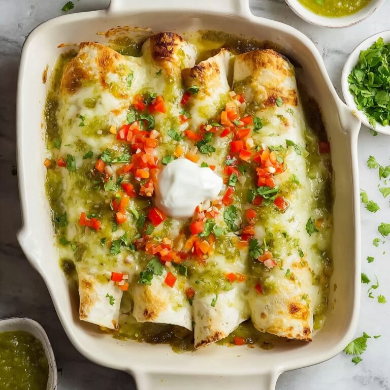 Salsa Verde Chicken Enchiladas Recipe