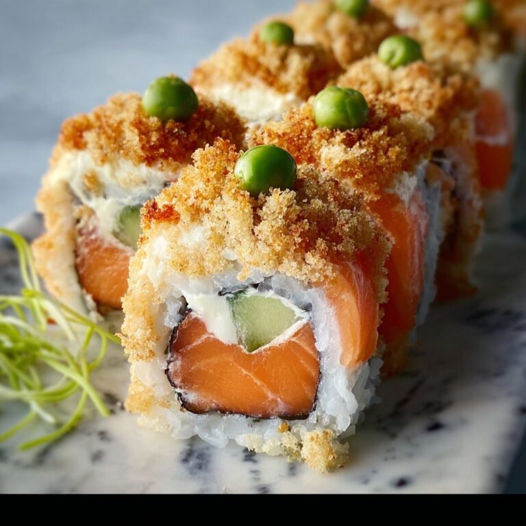Crunchy Salmon Roll Recipe