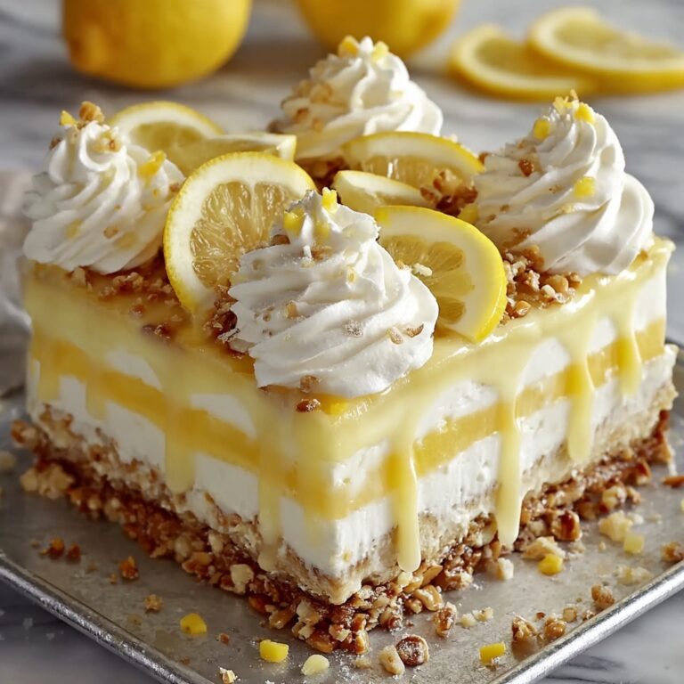 Lemon Pretzel Dessert Recipe