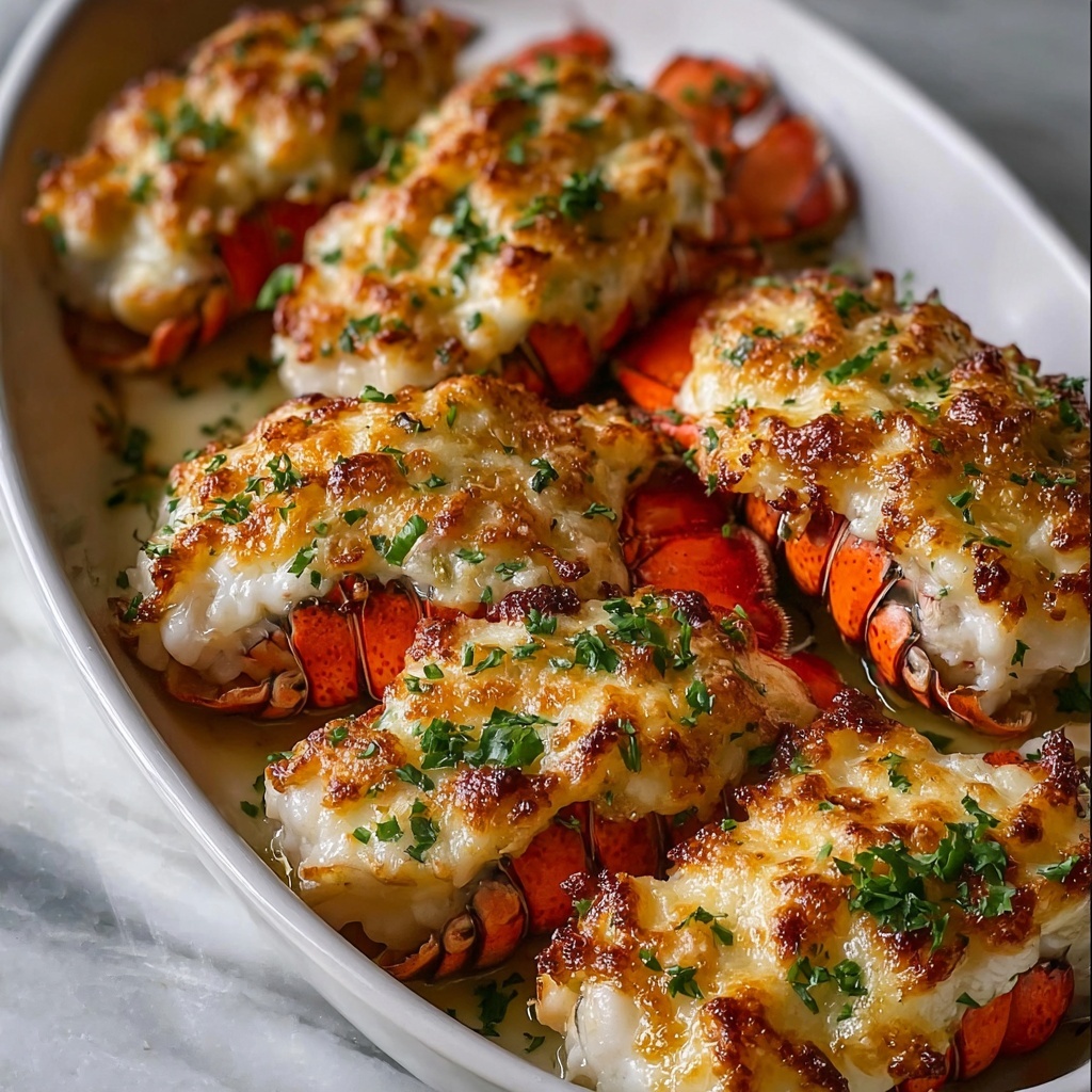 Garlic Butter Baked Lobster Tails Recipe - Recipe Image