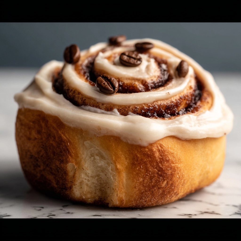 Coffee Cinnamon Rolls with Light Brown Coffee Frosting Recipe - Recipe Image