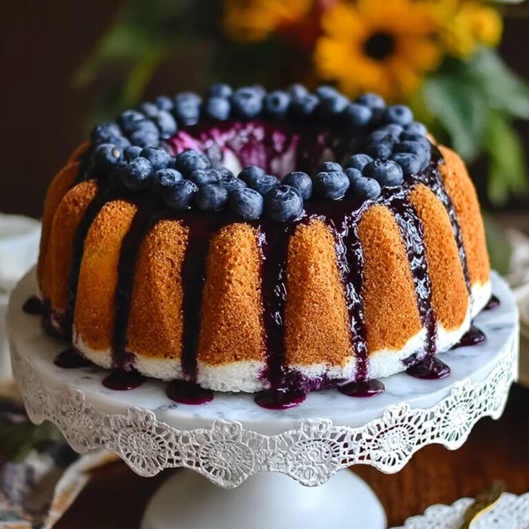 Buttermilk Blueberry Breakfast Cake Recipe