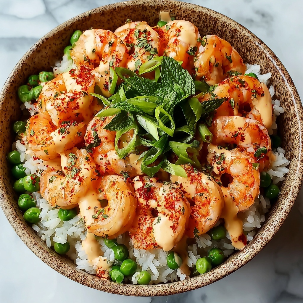 Shrimp Rice Bowls with Spicy Mayo Recipe - Recipe Image