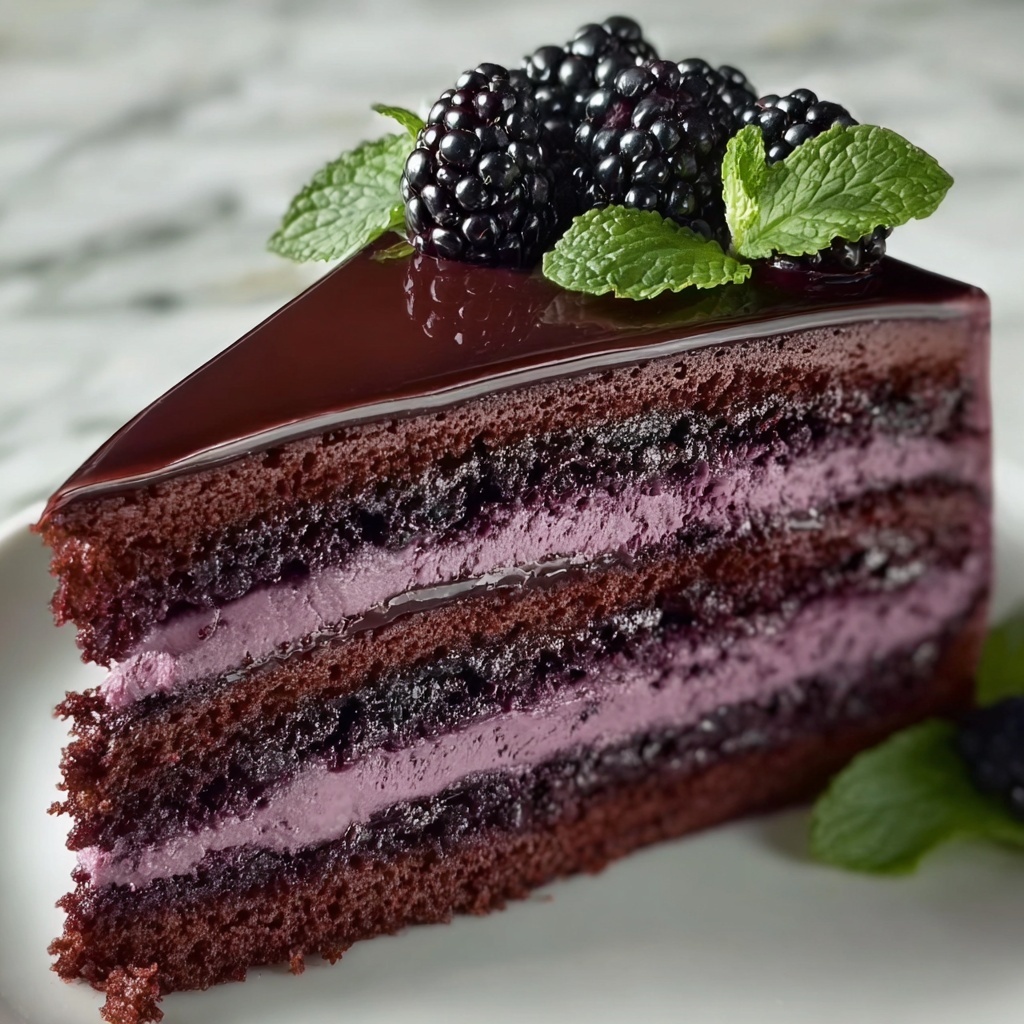 Dark Romance Cake Recipe - Recipe Image
