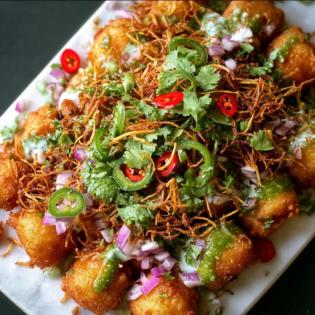 Samosa Chaat Recipe - Recipe Image