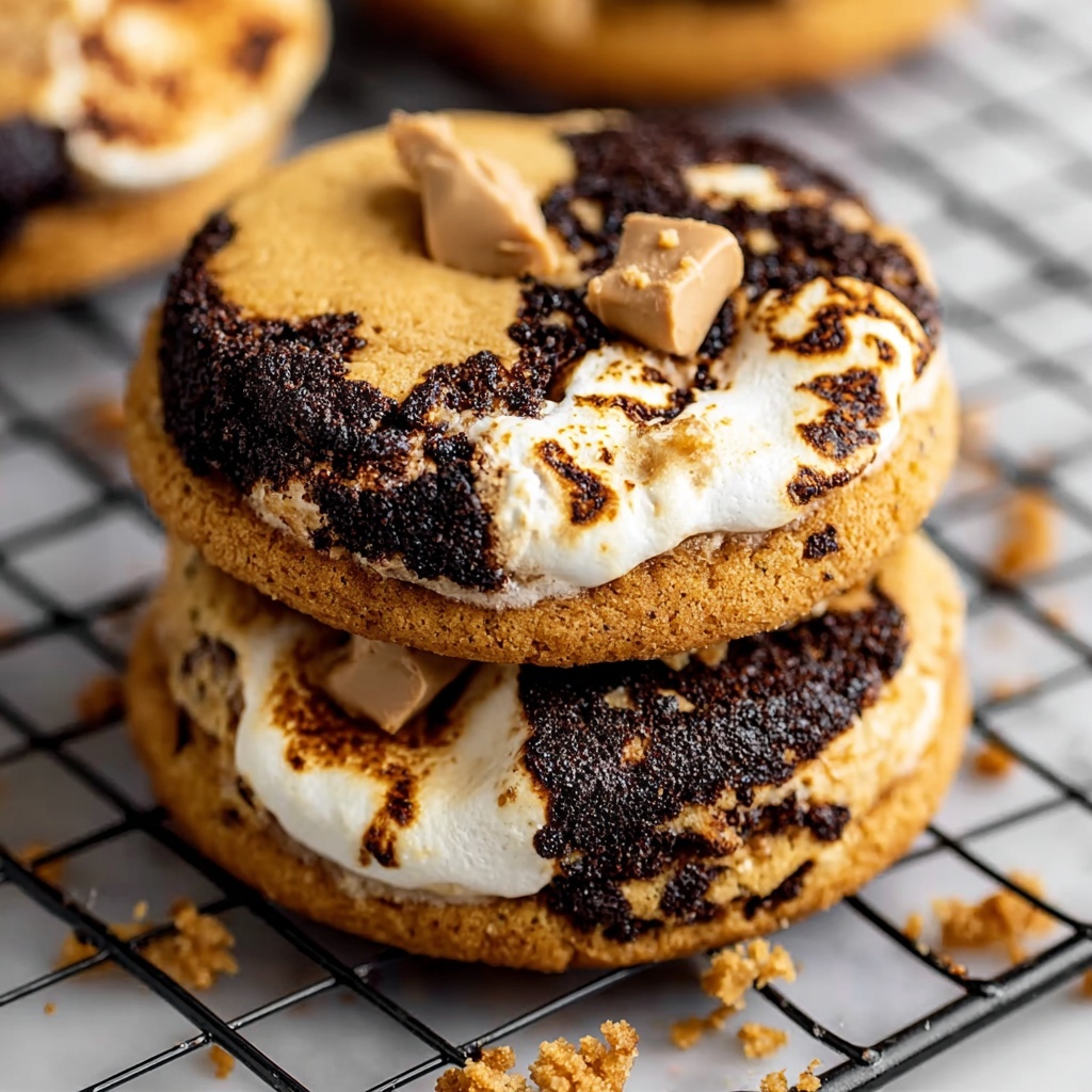 Toasted Milk Marble Cookies Recipe - Recipe Image