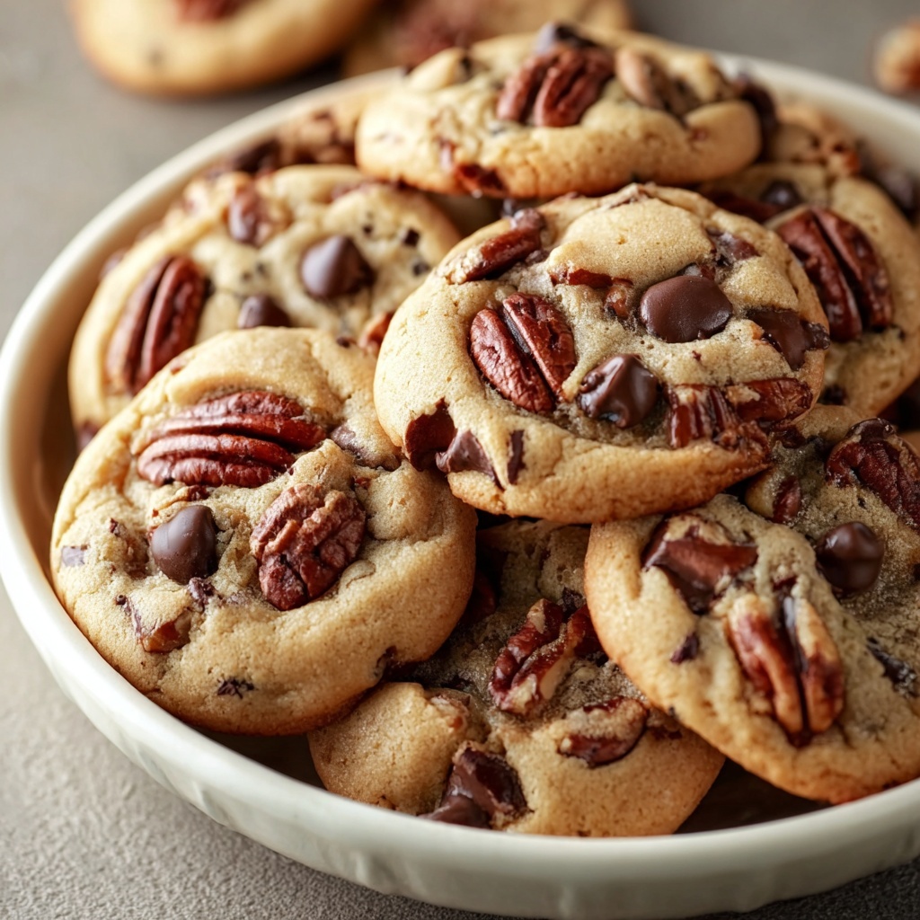 Chewy Chocolate Chip Pecan Cookies Recipe - Recipe Image