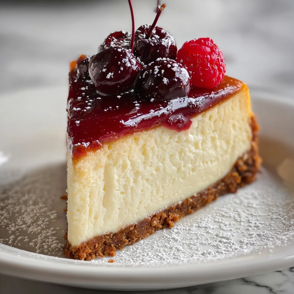 Classic New York-Style Cheesecake Recipe - Recipe Image