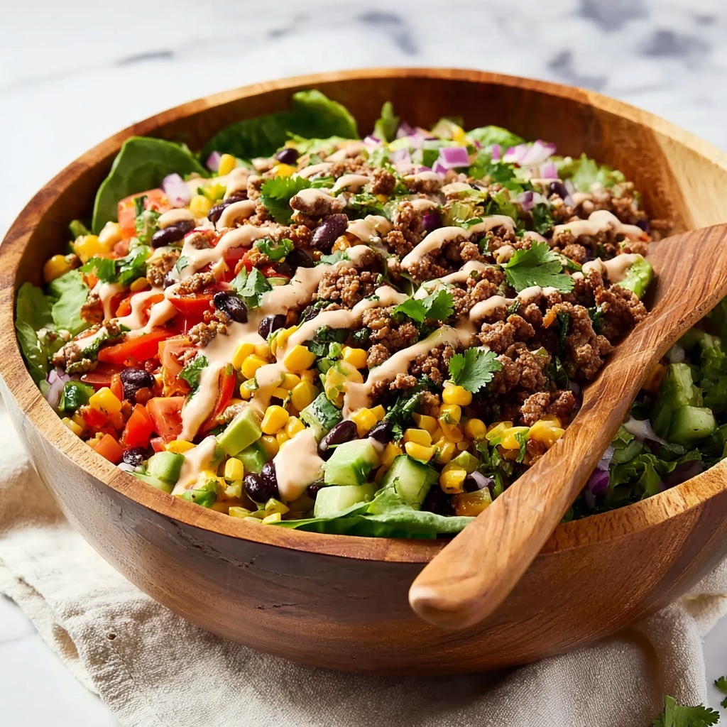 Ground Beef Salad Recipe - Recipe Image