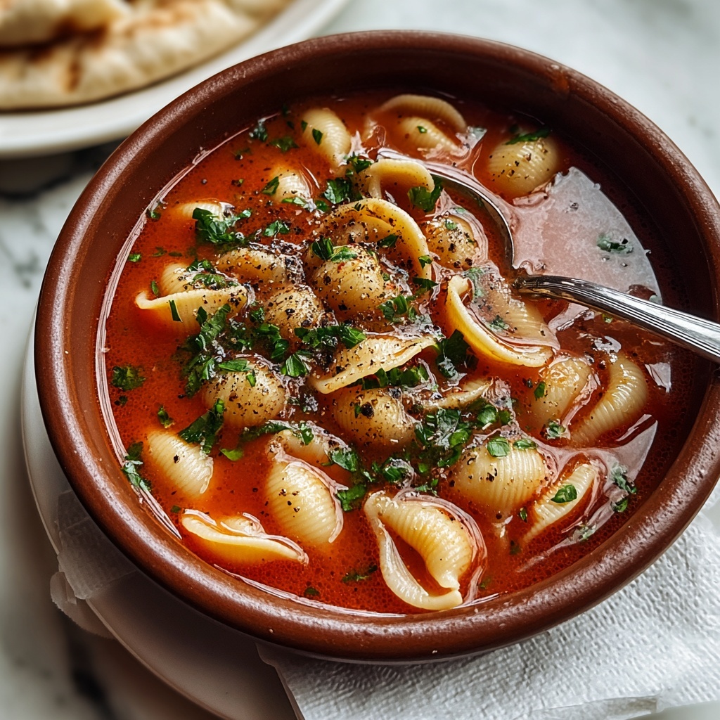 Mexican Sopa de Conchas Recipe - Recipe Image