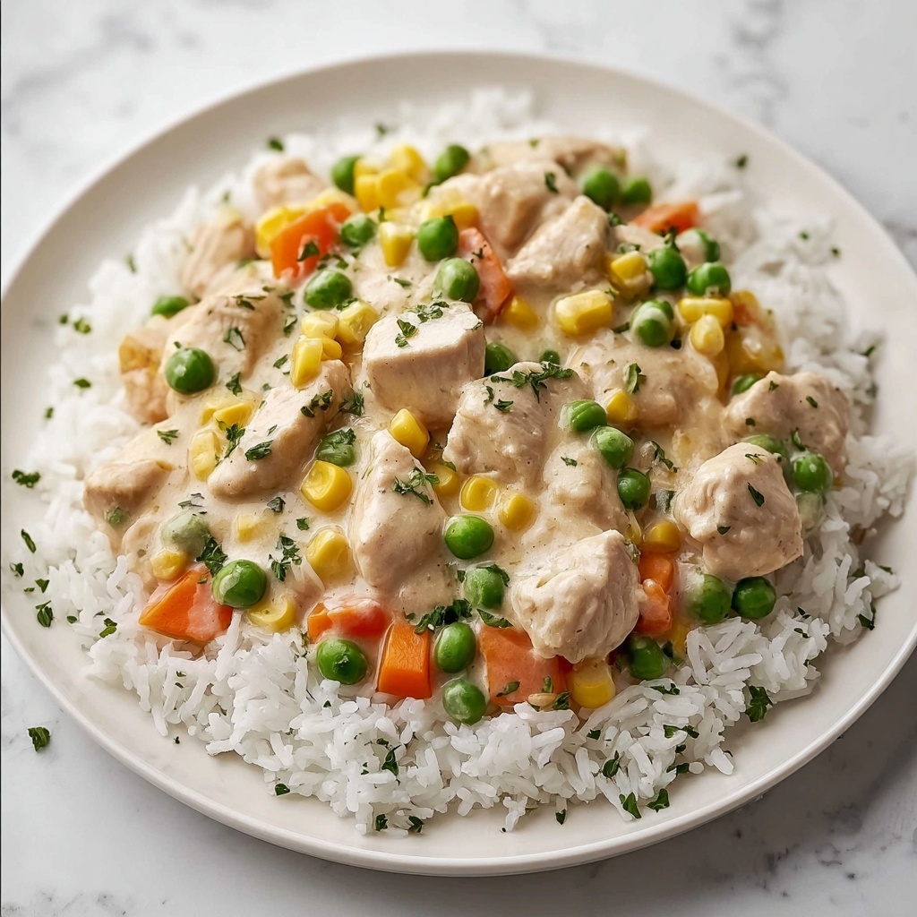 Crustless Chicken Pot Pie Recipe - Recipe Image