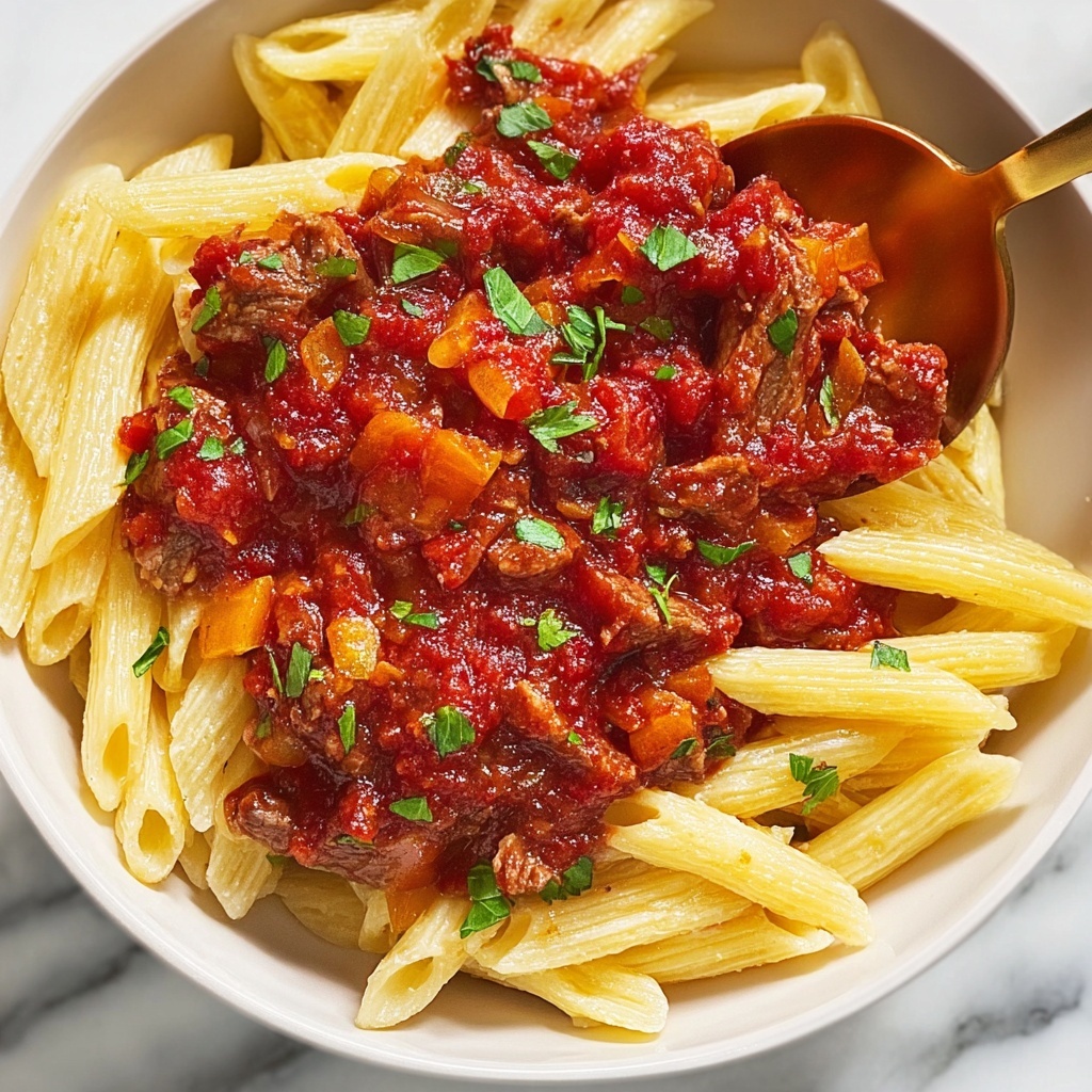 Sloppy Joe Pasta Recipe - Recipe Image