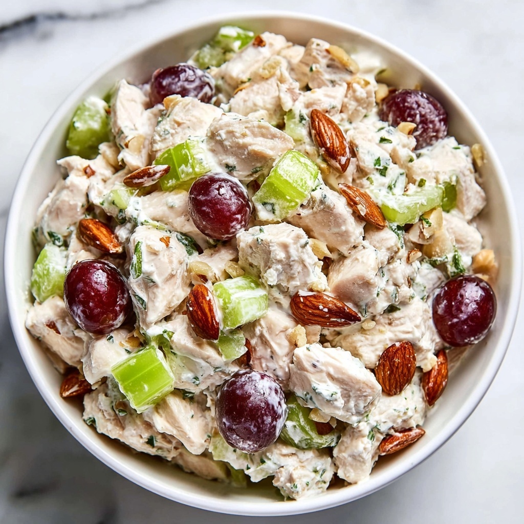 Chicken Salad with Grapes and Walnuts Recipe - Recipe Image