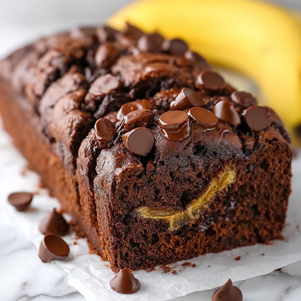 Chocolate Banana Bread Recipe - Recipe Image