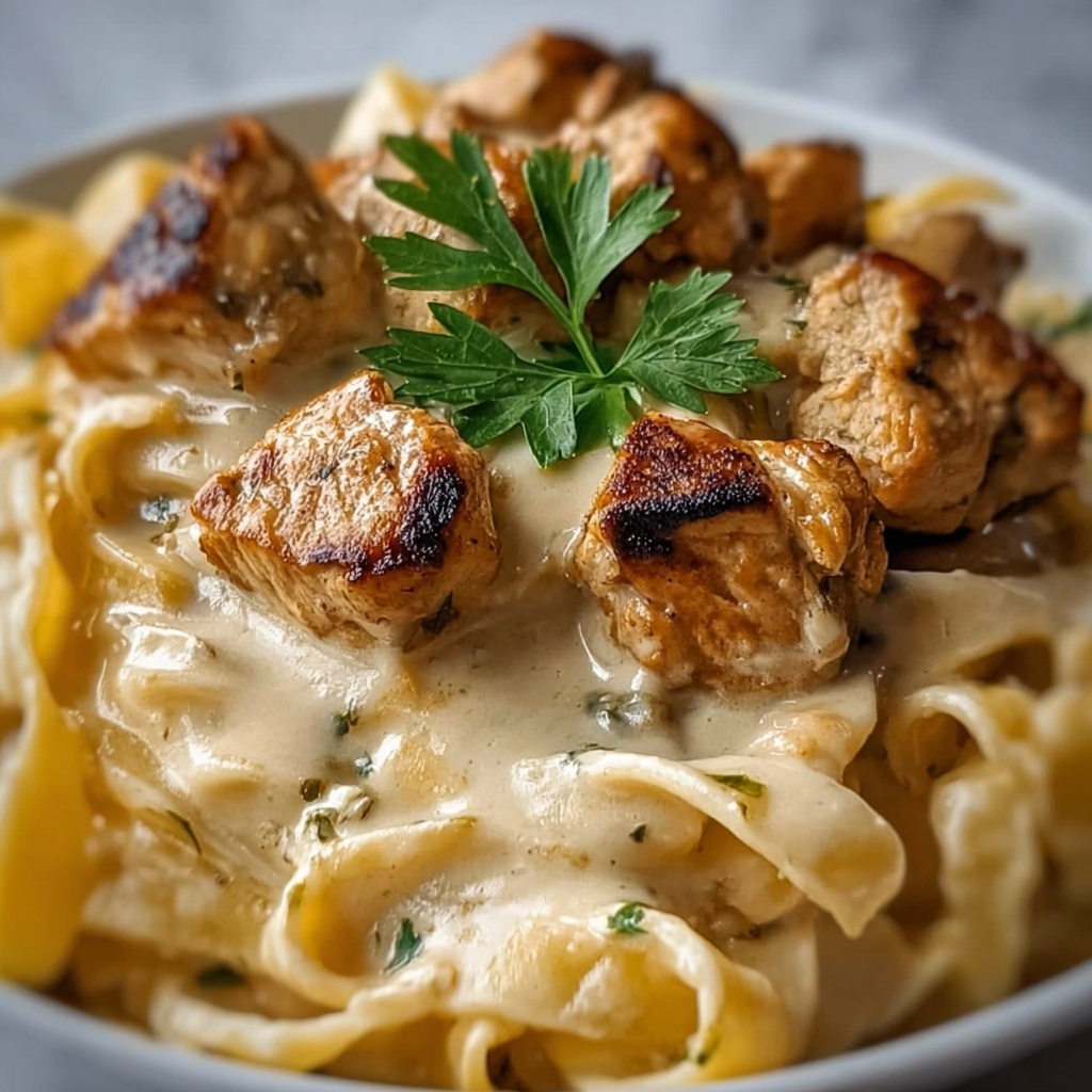 Flavor-Packed Cowboy Butter Chicken Linguine Recipe - Recipe Image