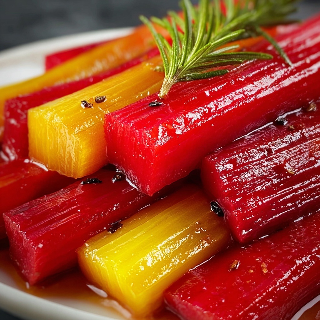 Sweet Roasted Rhubarb Recipe - Recipe Image